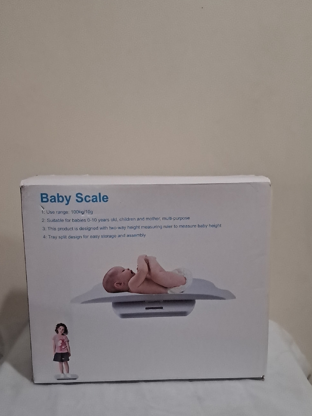 Baby Scale - White and Blue Packaging